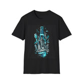 Cyberpunk Metropolis - Unisex Softstyle T-Shirt